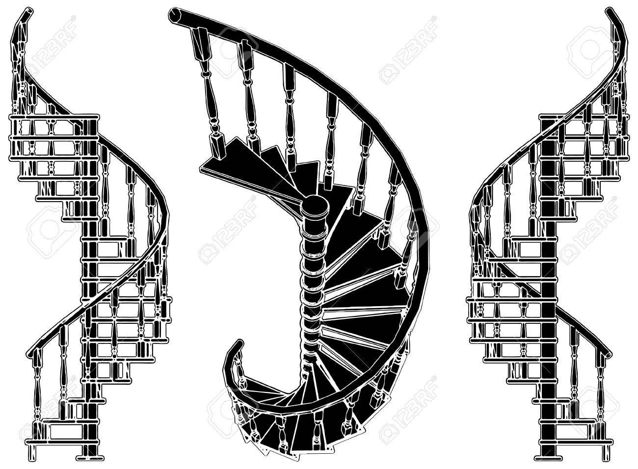 Spiral Staircase Royalty Free Cliparts Vectors And Stock Illustration Image Spiral Staircase Royalty Free Cliparts Vectors And Stock Illustration Image