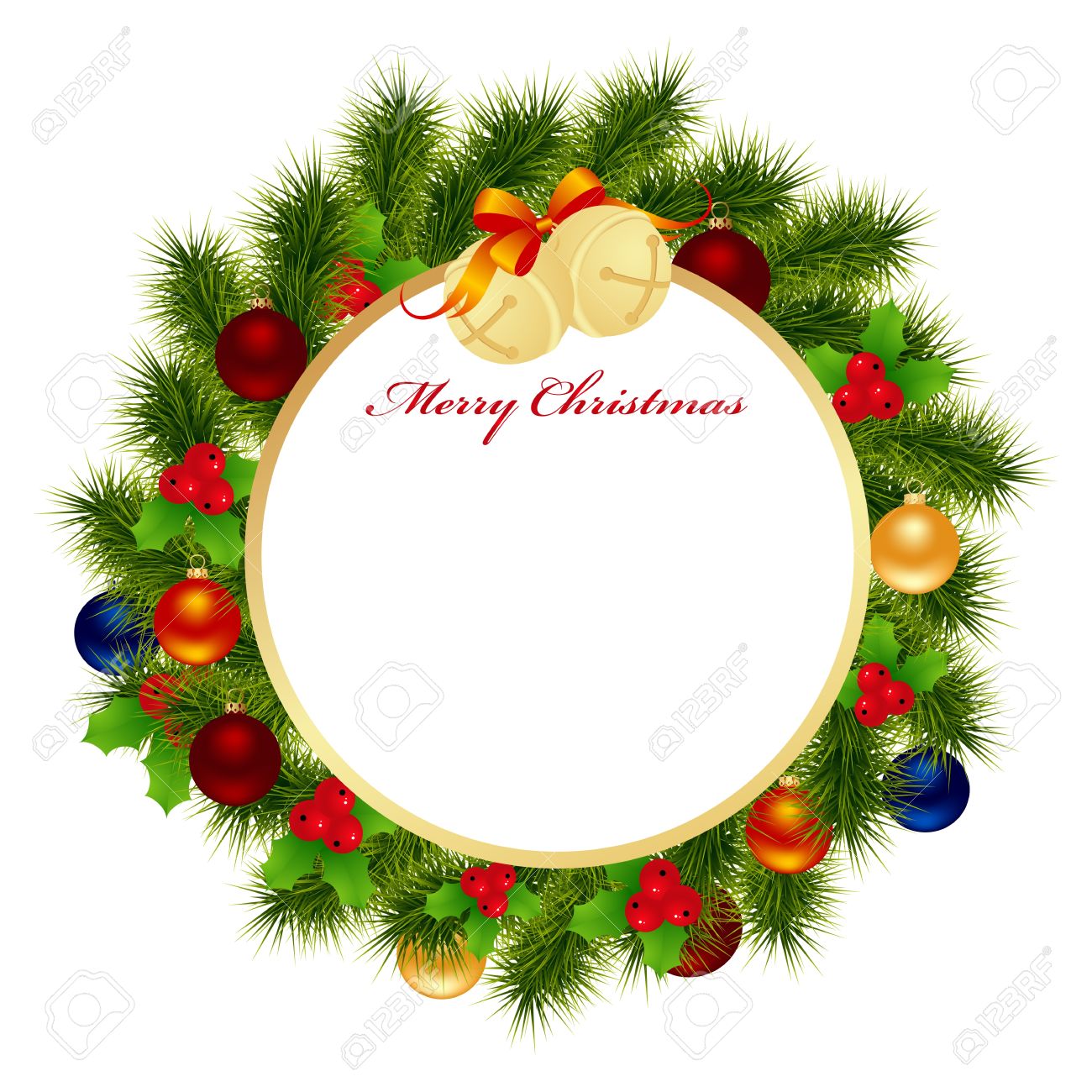christmas card background vector illustration royalty free