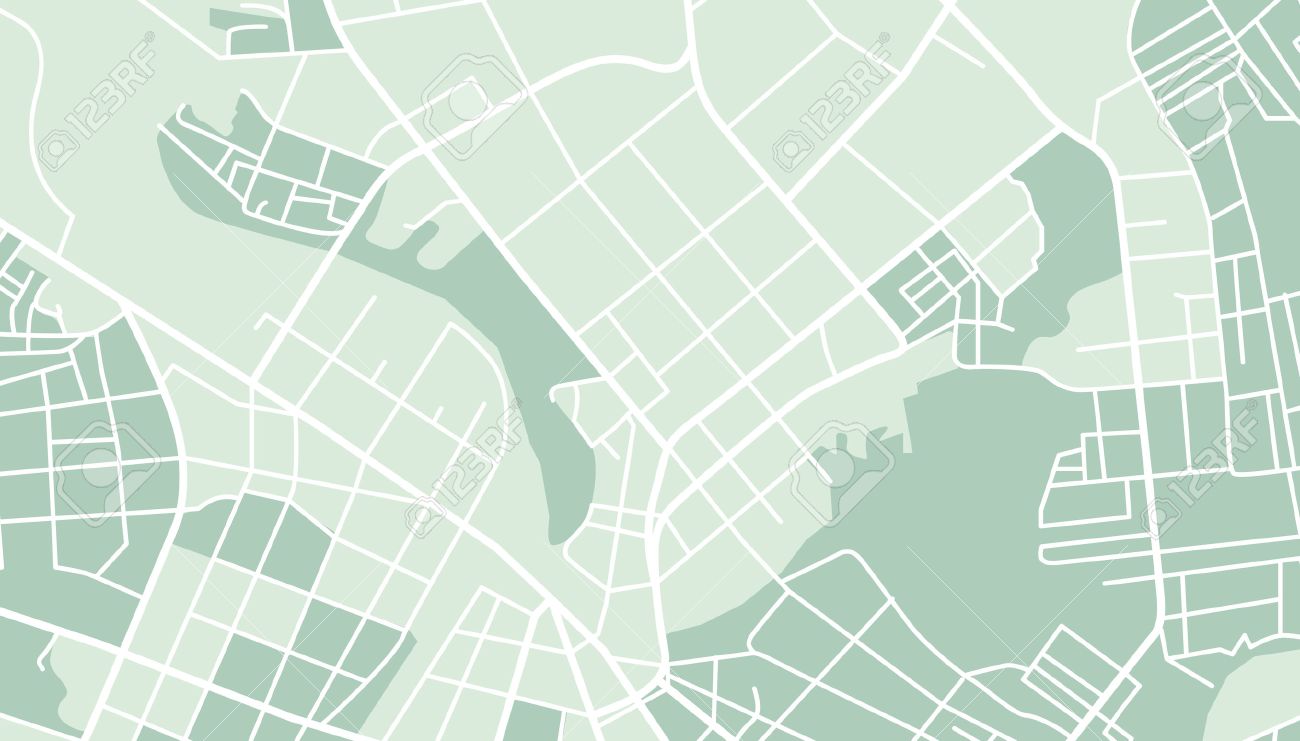 editable vector street map of town vector illustration stock vector 38475154