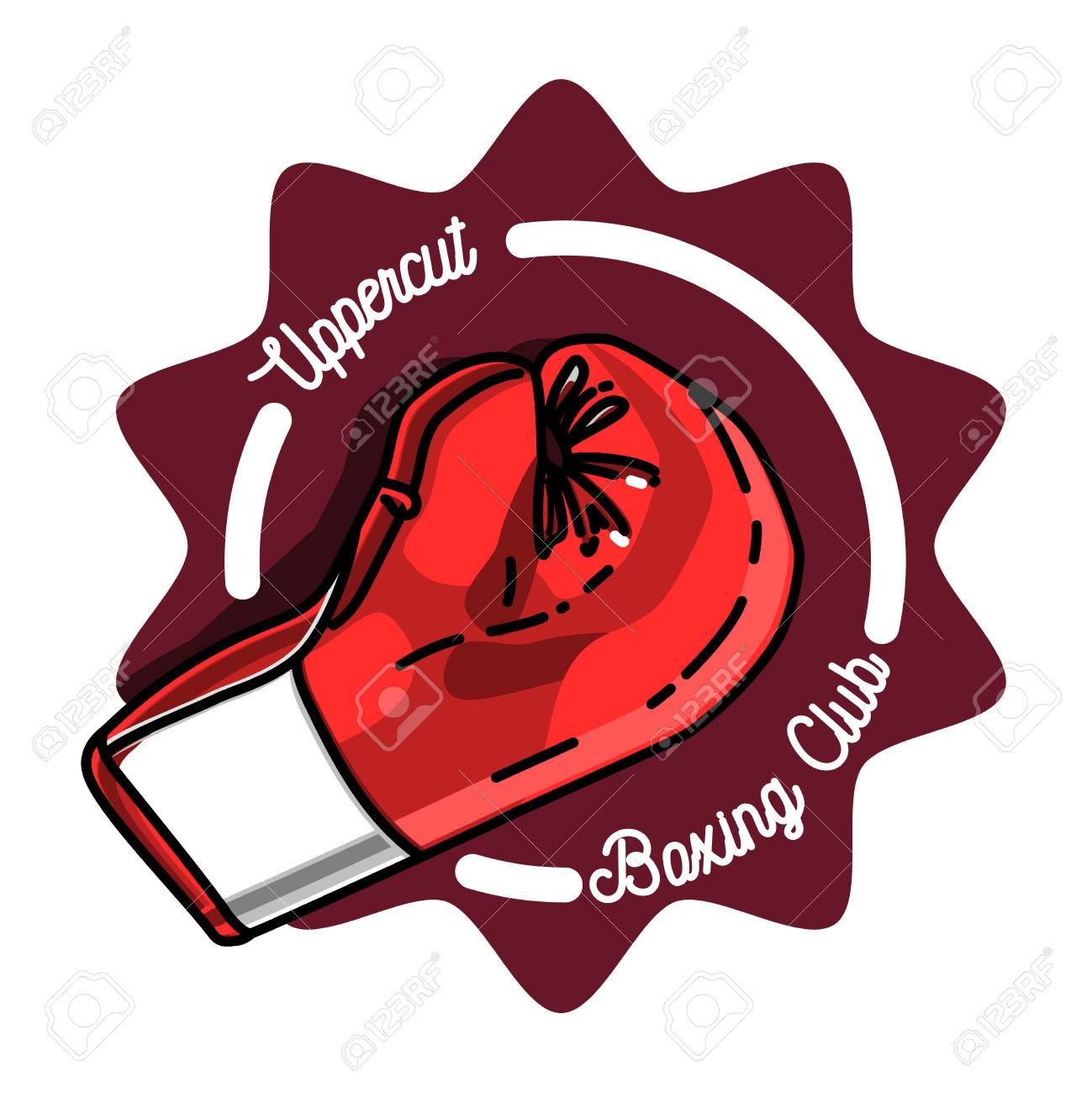 boxing logo template boxing