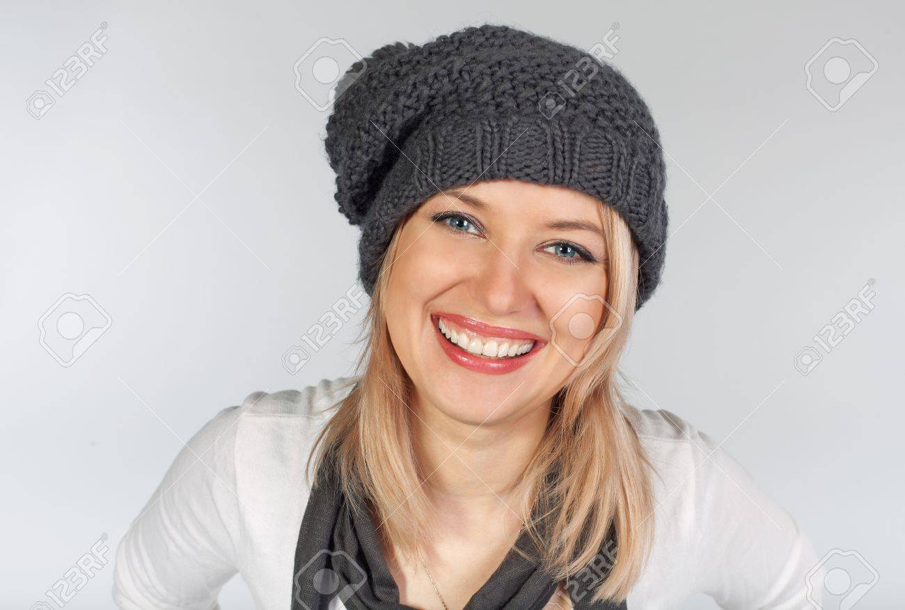 wool hat girl