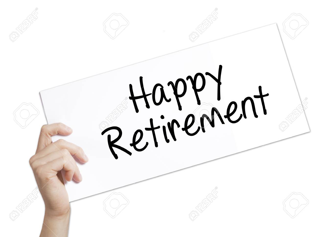 happy retirement sign