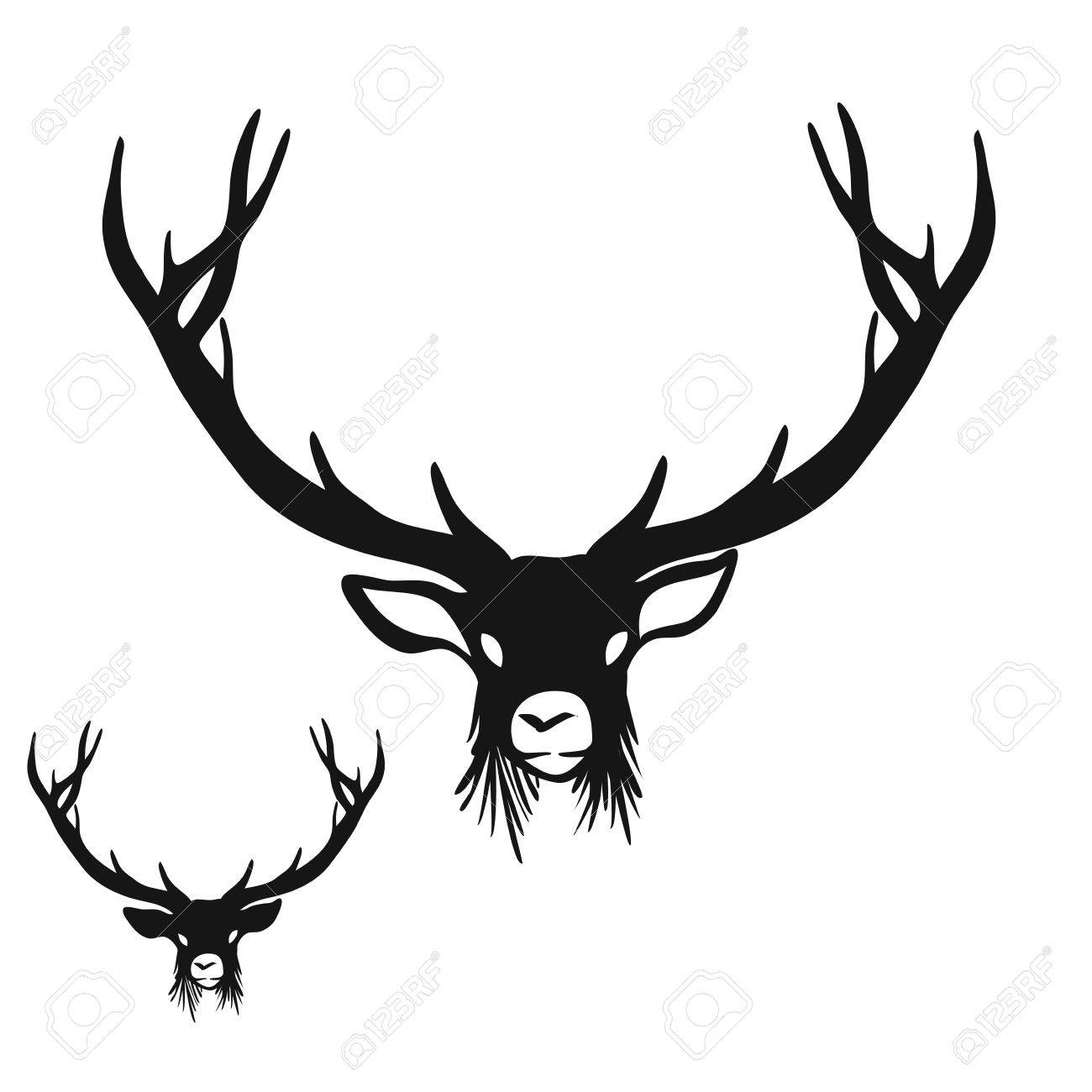 Deer Head Silhouette, Digital Wall Art, Vector Drawing, Various Versions For Large Print And Small Icon. Royalty Free SVG, Cliparts, Vectors, and Stock Illustration. Image 78797521. deer-head-silhouette-digital-wall-art-vector-drawing-various-versions-for-large-print-and-small-icon-royalty-free-svg-cliparts-vectors-and-stock-illustration-image-78797521