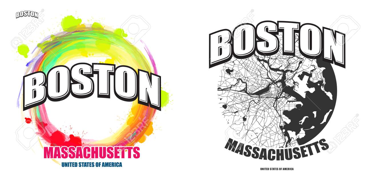 Boston Massachusetts Logo Design Two In One Vector Arts Big Royalty Free Cliparts Vectors And Stock Illustration Image Boston Massachusetts Logo Design Two In One Vector Arts Big Royalty Free Cliparts Vectors And Stock Illustration Image