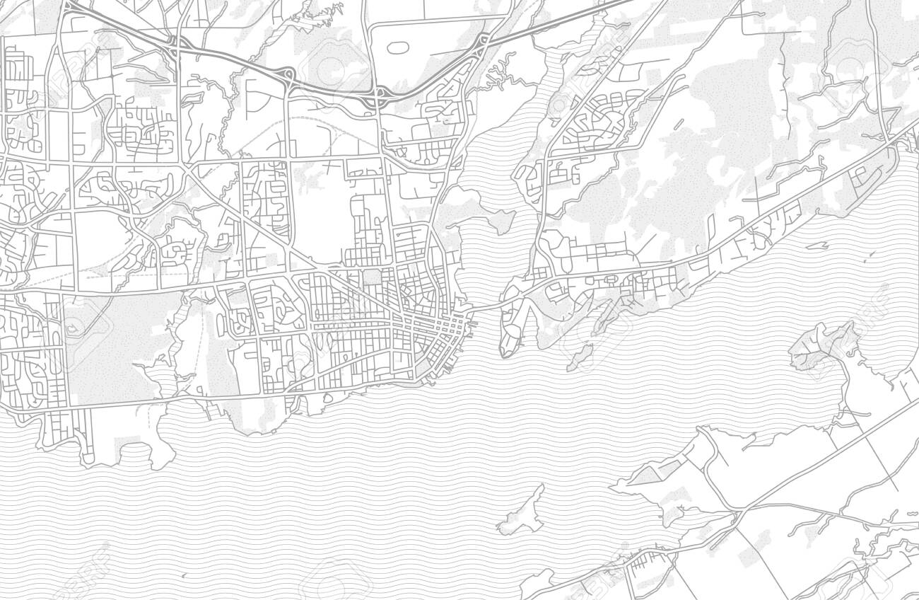 Map Of Kingston Ontario Streets Kingston, Ontario, Canada, Bright Outlined Vector Map With Bigger And Minor  Roads And Steets Created For Infographic Backgrounds. Royalty Free Svg,  Cliparts, Vectors, And Stock Illustration. Image 128252355.