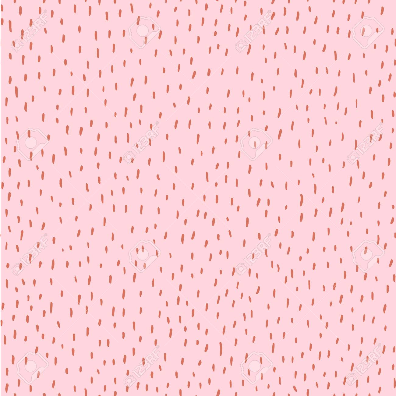 手で抽象的なシンプルなシームレスなテクスチャは ピンクの背景のストライプを描画します のイラスト素材 ベクタ Image