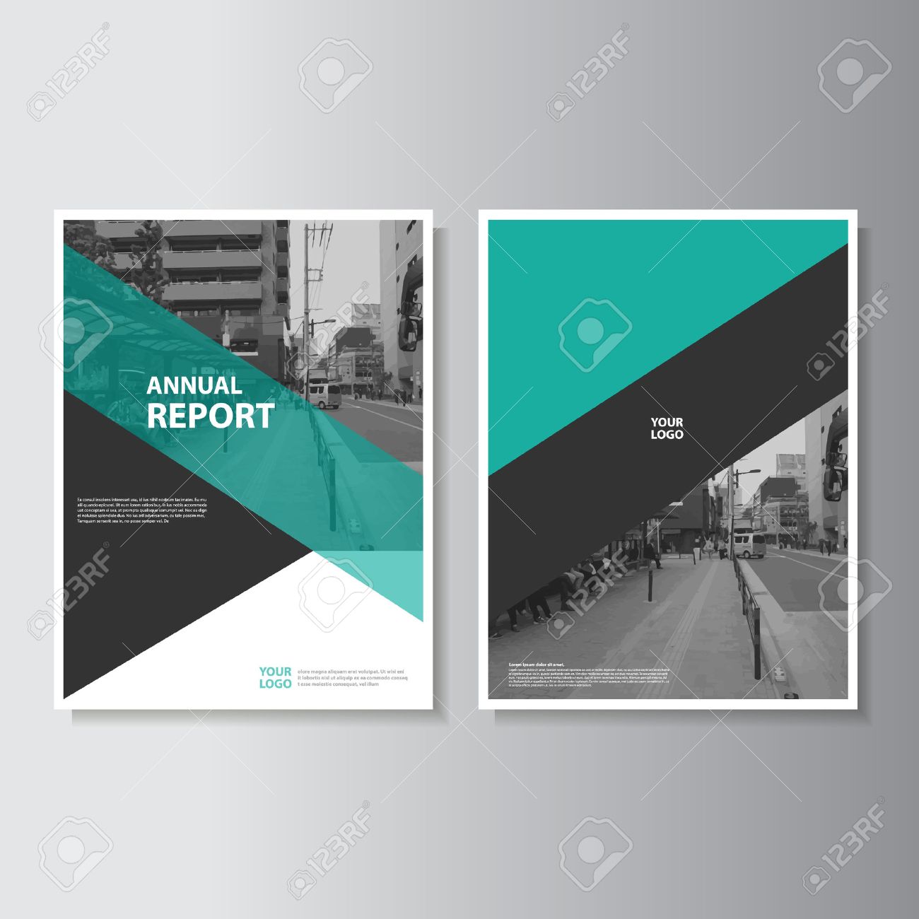vector leaflet brochure flyer template a4 size design annual