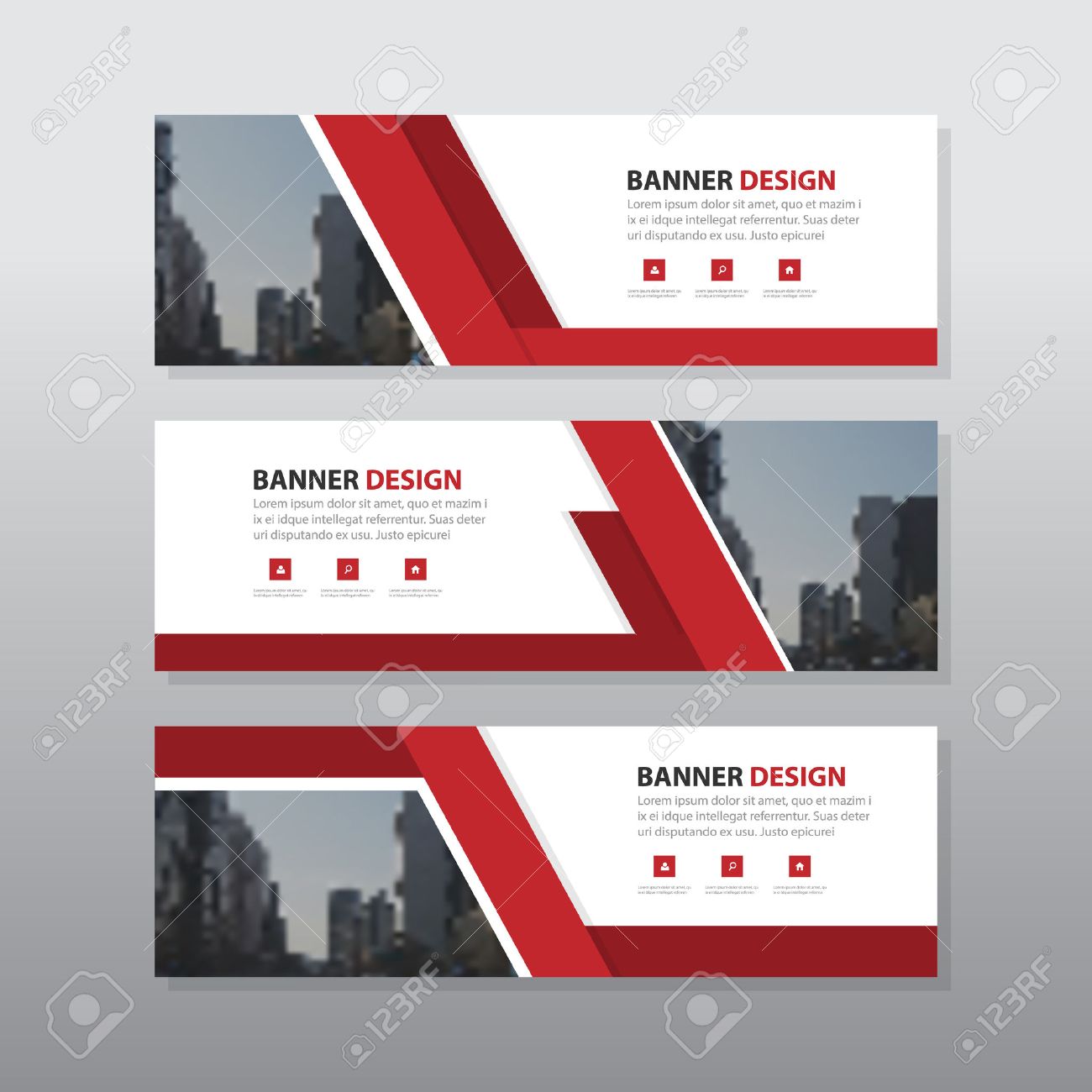 Red abstract corporate business banner template, horizontal advertising business banner layout template flat design set , clean geometric abstract cover header background template for website design, - 59129581 Red abstract corporate business banner template, horizontal advertising business banner layout template flat design set , clean geometric abstract cover header background template for website design, - 59129581