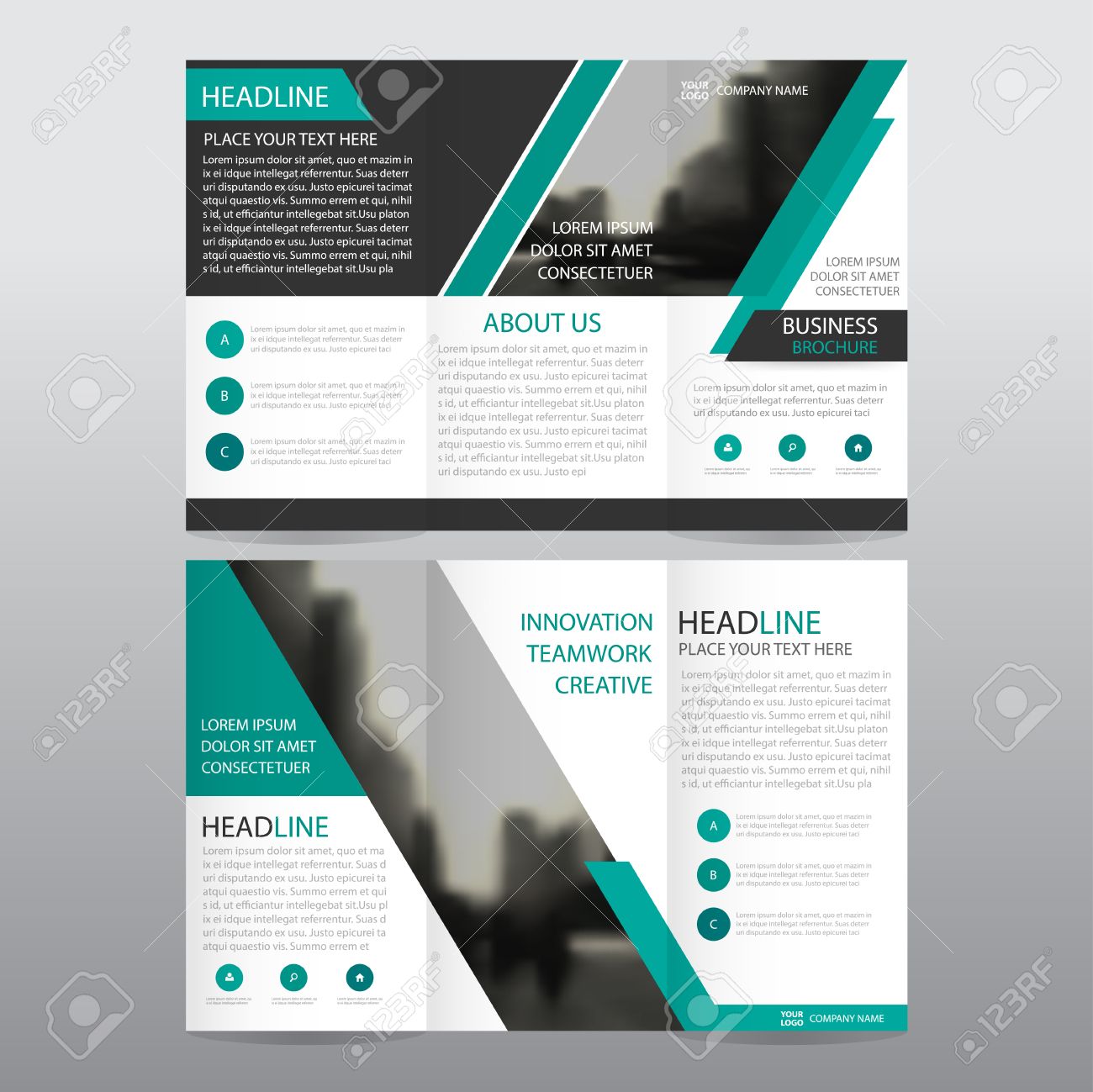 business trifold