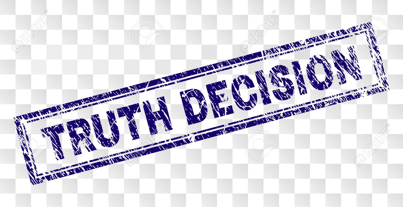 truth decision stamp seal