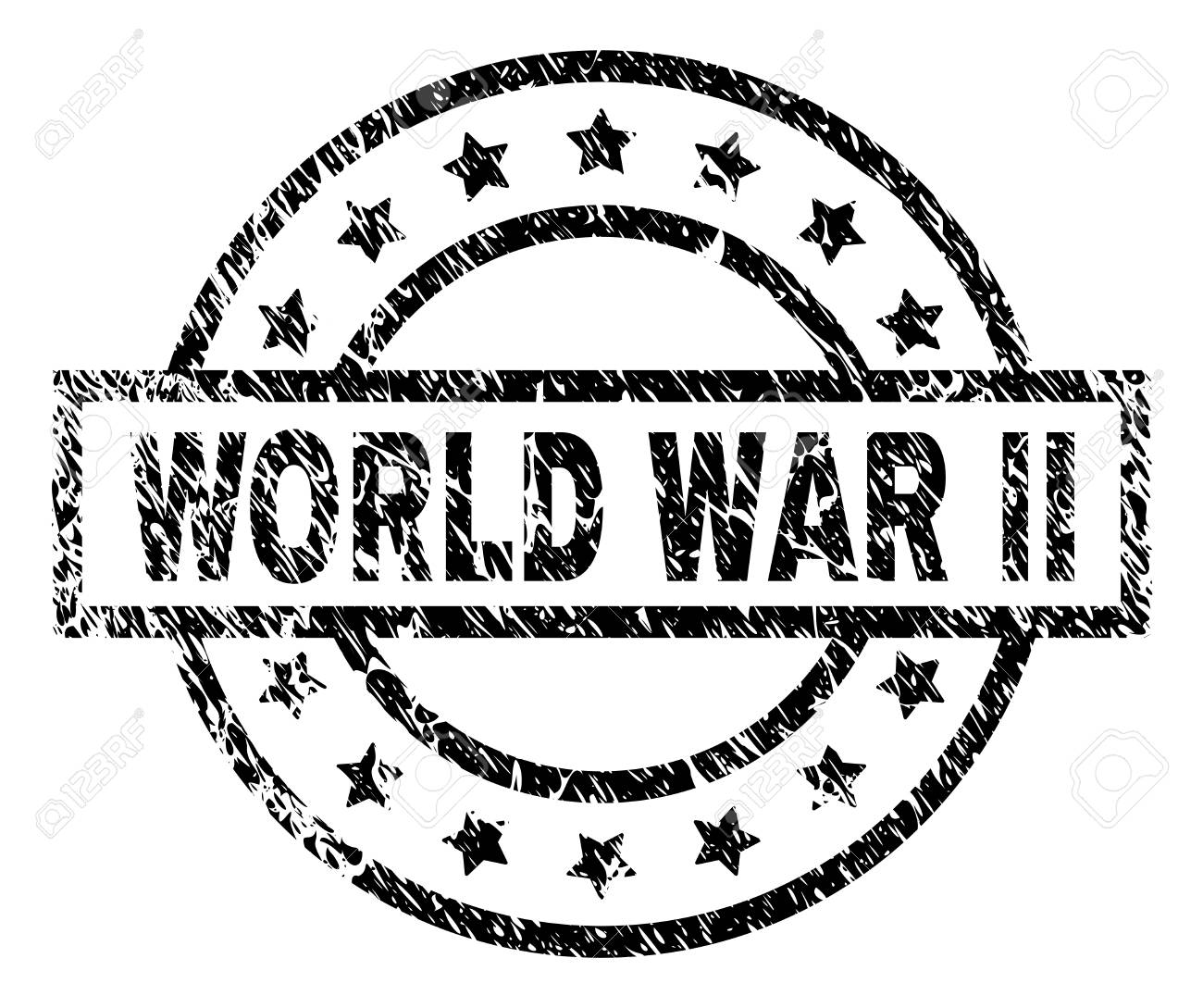 picture of logo saying World War II