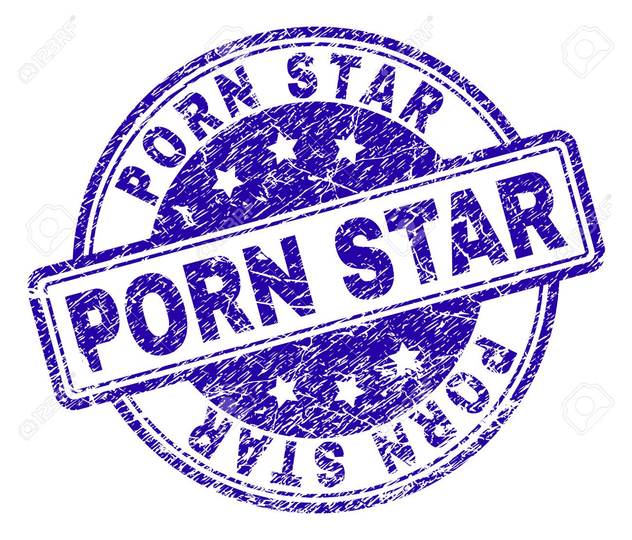 PORN STAR Stamp Seal Watermark With Grunge Texture. Designed With Rounded  Rectangles And Circles. Blue Vector Rubber Print Of PORN STAR Text With  Dirty Texture. Royalty Free SVG, Cliparts, Vectors, and Stock