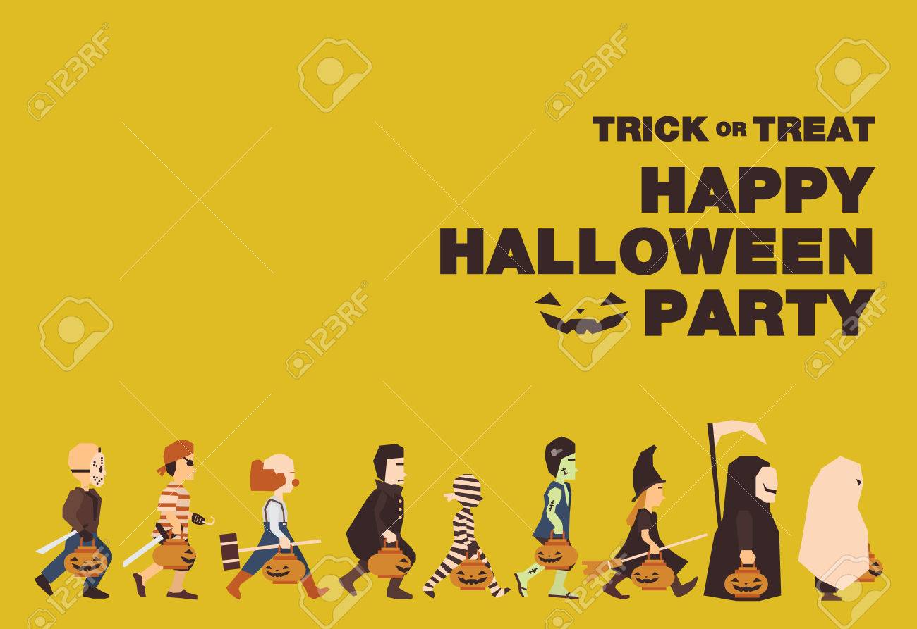 Poster Flat banner or background for Halloween Party Night.Jason Pirate Clown Dracula Mummy Frankenstein Witch Messenger of death Spooky design - 40300291 Poster Flat banner or background for Halloween Party Night.Jason Pirate Clown Dracula Mummy Frankenstein Witch Messenger of death Spooky design - 40300291