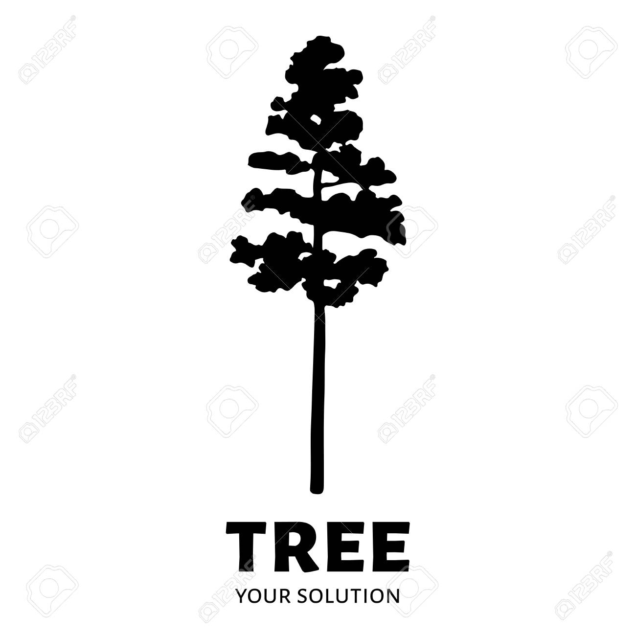 tree logo vector brands logo in the form of a tree royalty free tree logos