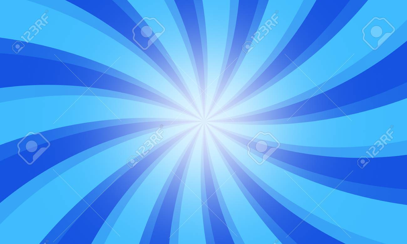 vintage grunge blue radial