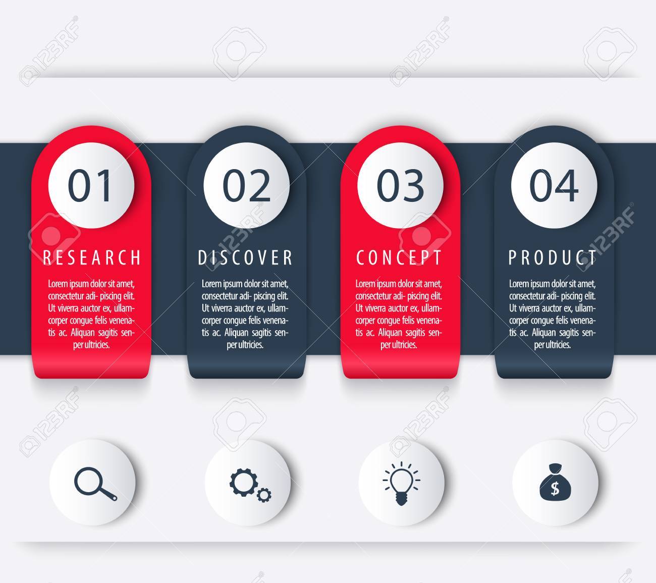 product development timeline template infographics elements development timeline template