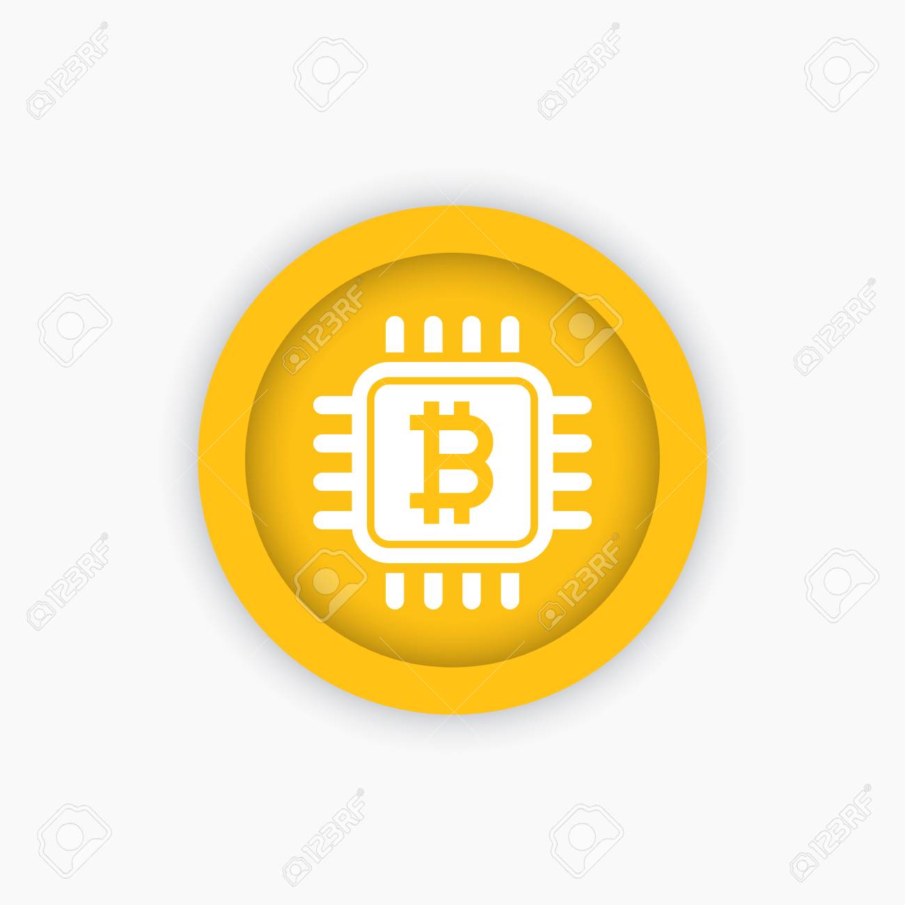 비트 코인 아이콘 로열티 무료 사진, 그림, 이미지 그리고 스톡포토그래피. Image 87744543