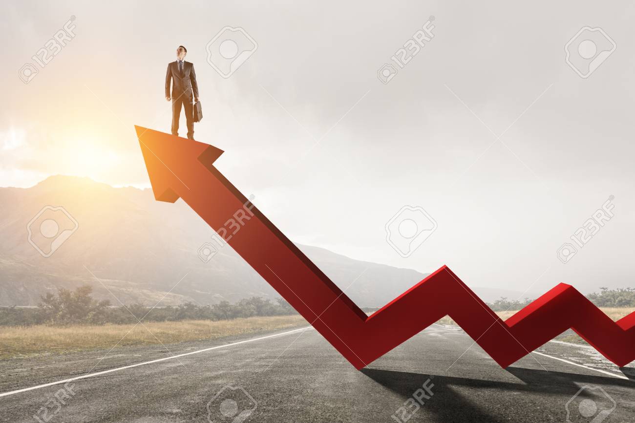 His progress and success. Mixed media - 110900090 His progress and success. Mixed media - 110900090