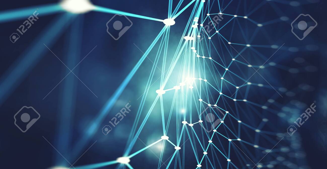 Networking and social connection concept. 3d rendering - 133492479 Networking and social connection concept. 3d rendering - 133492479