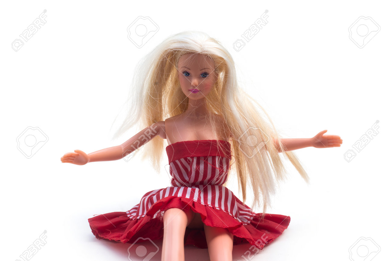 barbie red dress