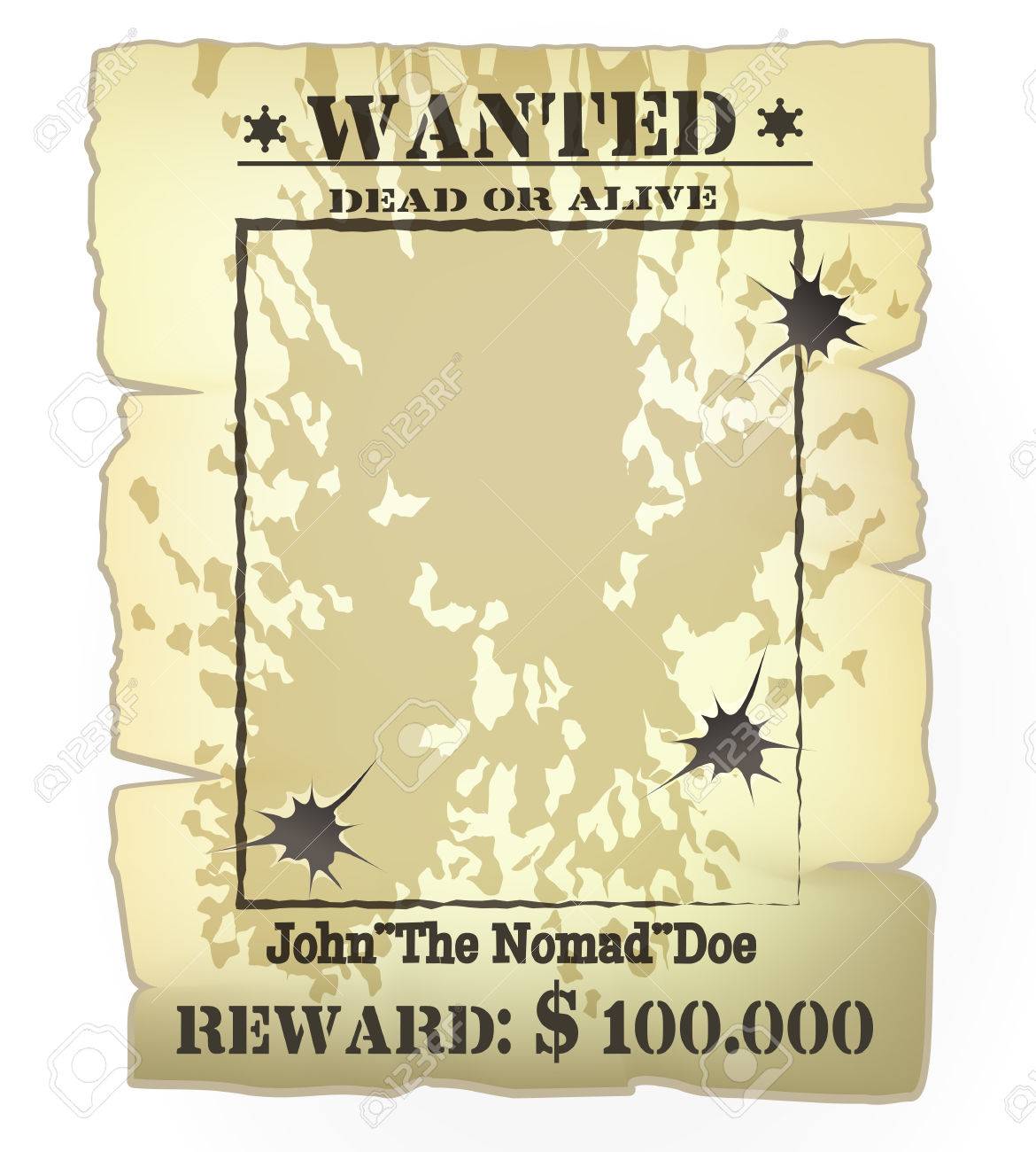 西部の指名手配のポスター のイラスト素材 ベクタ Image 西部の指名手配のポスター のイラスト素材 ベクタ Image