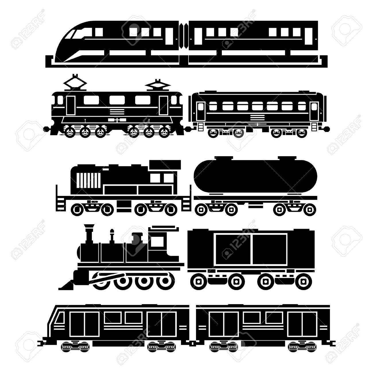 電車 スカイトレイン 地下鉄のアイコンを設定 乗用車と公共交通機関のシンボル 交通旅行 交通 ベクトル イラスト のイラスト素材 ベクタ Image 4724