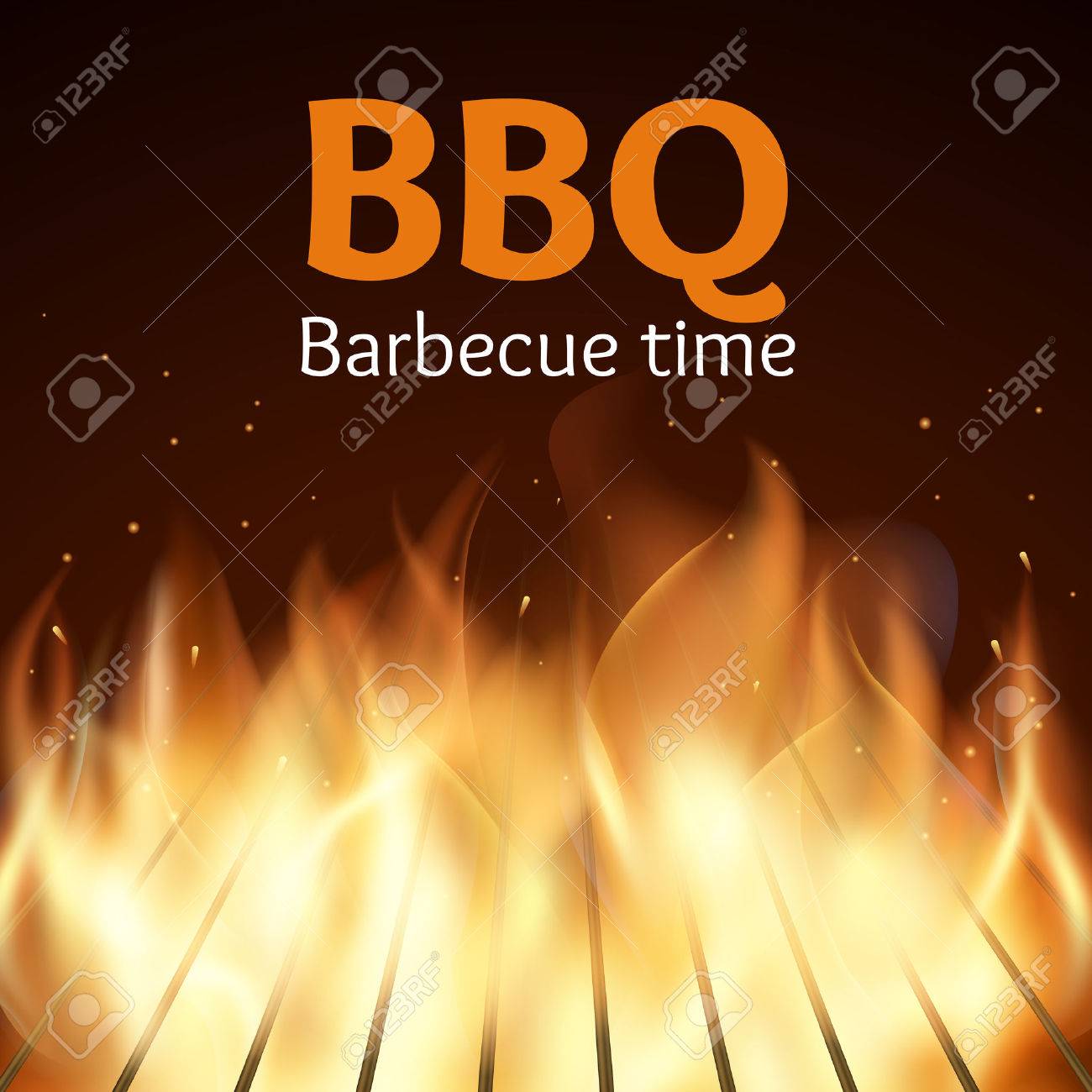 bbq poster