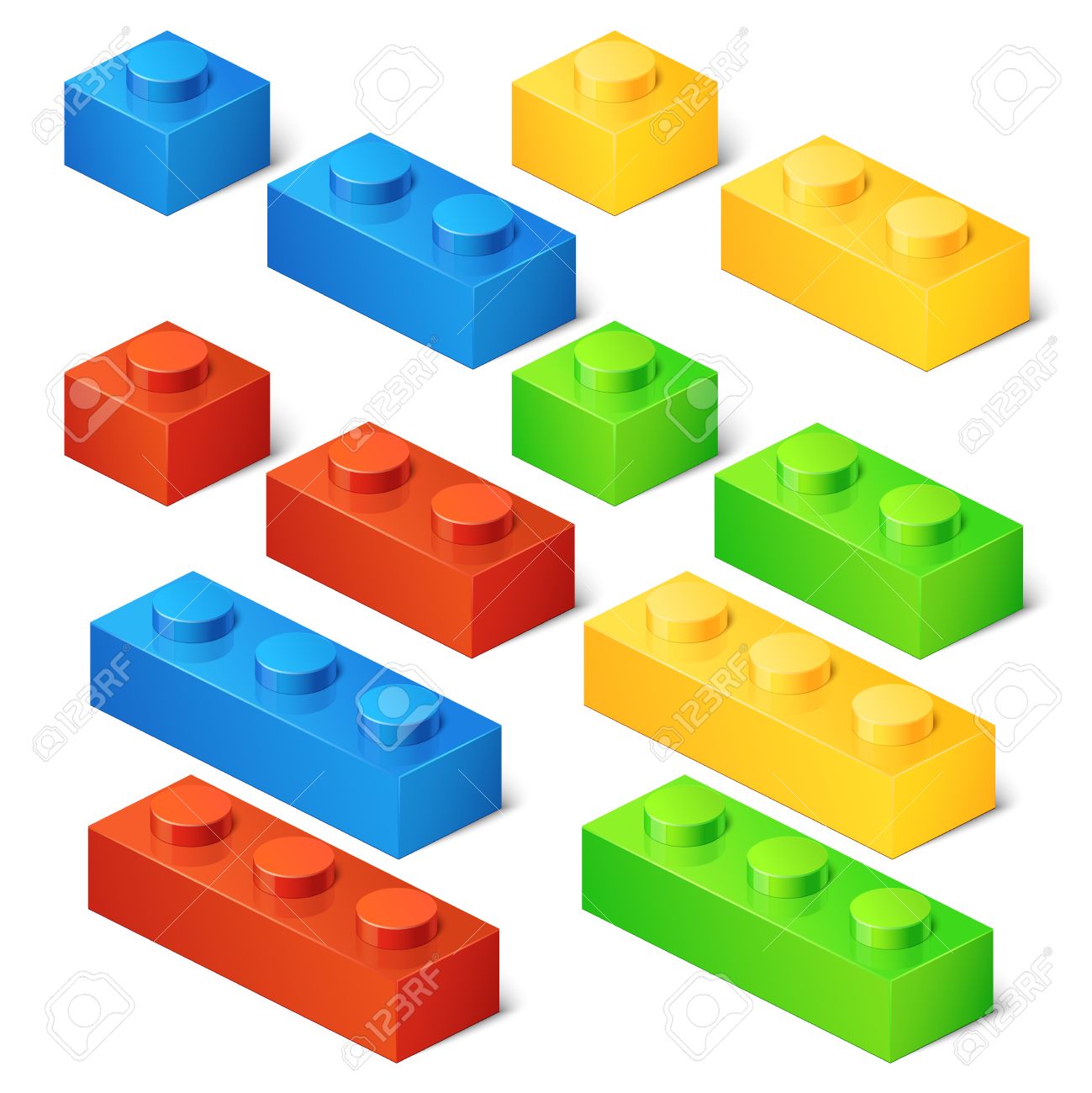 cubes de construction