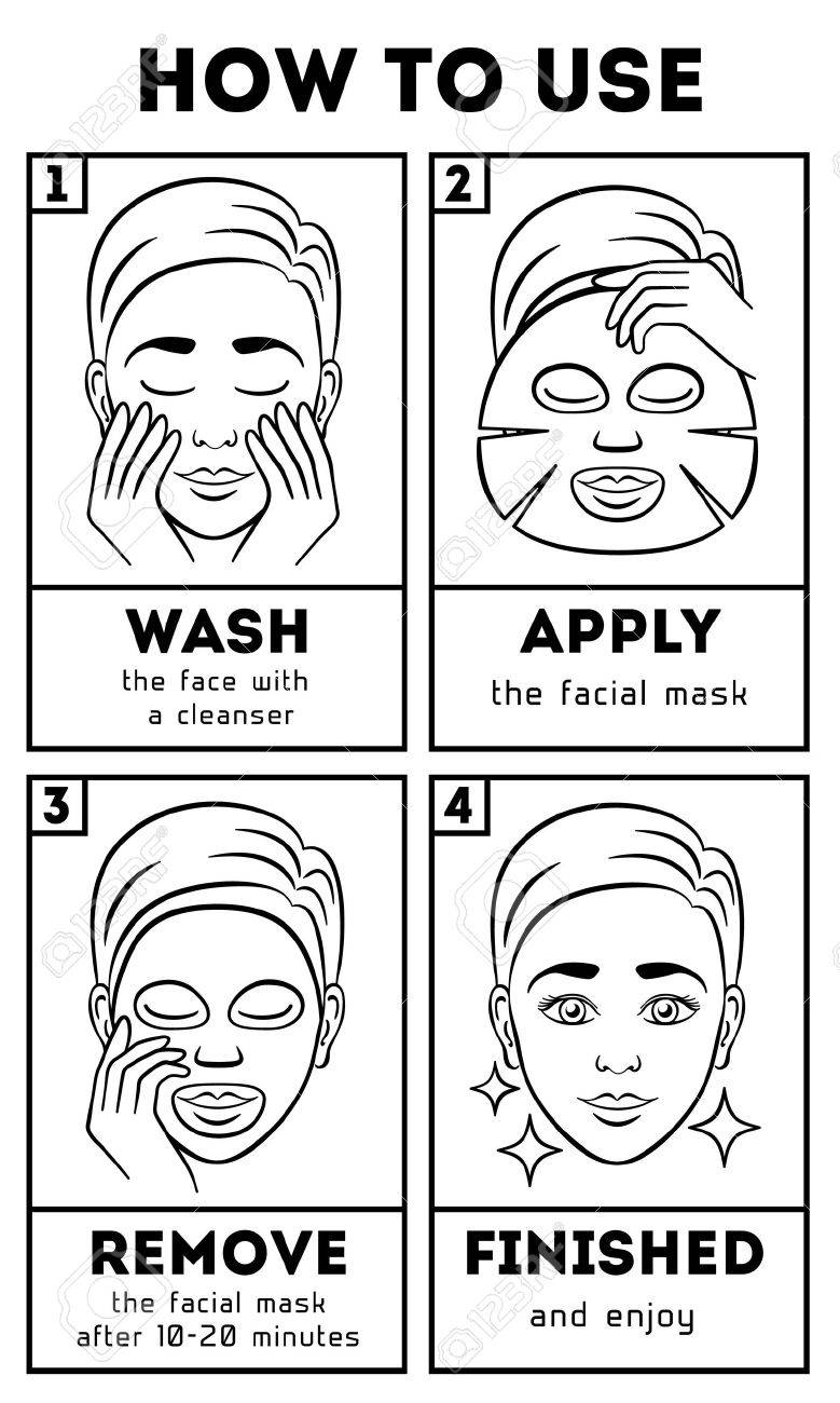 feuille masque facial feuille masque facial