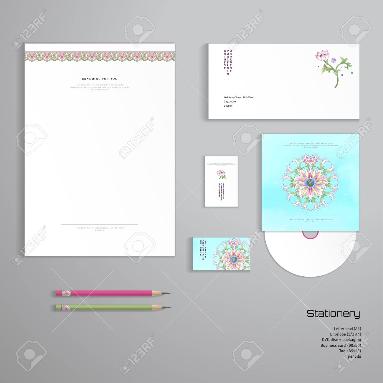 vector identity templates letterhead