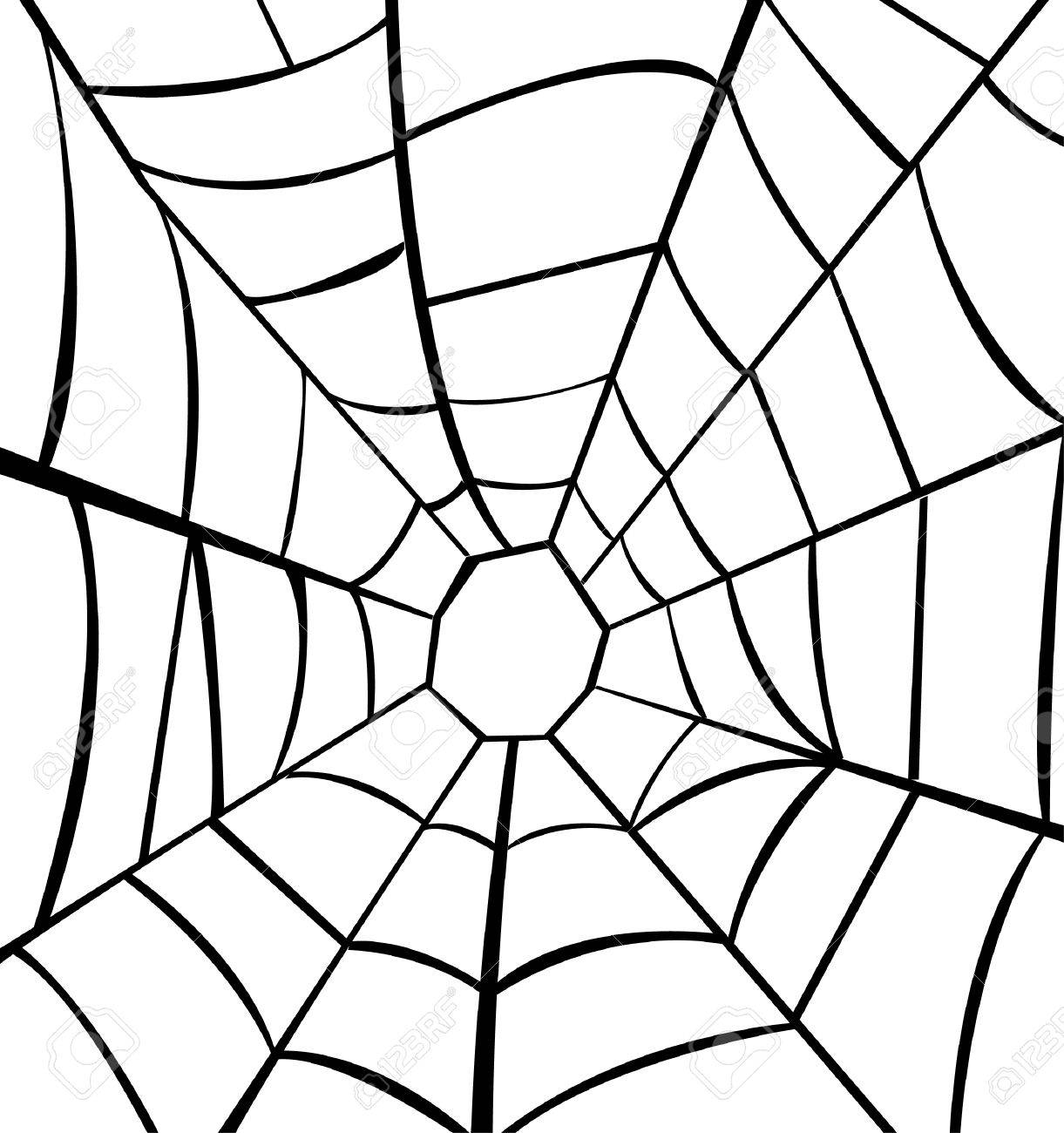 Vector Illustration De Toile D Araignee Clip Art Libres De Droits Vecteurs Et Illustration Image