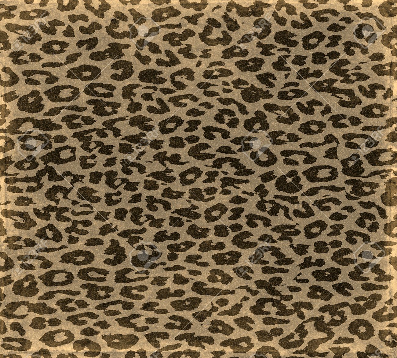 leopard print fur