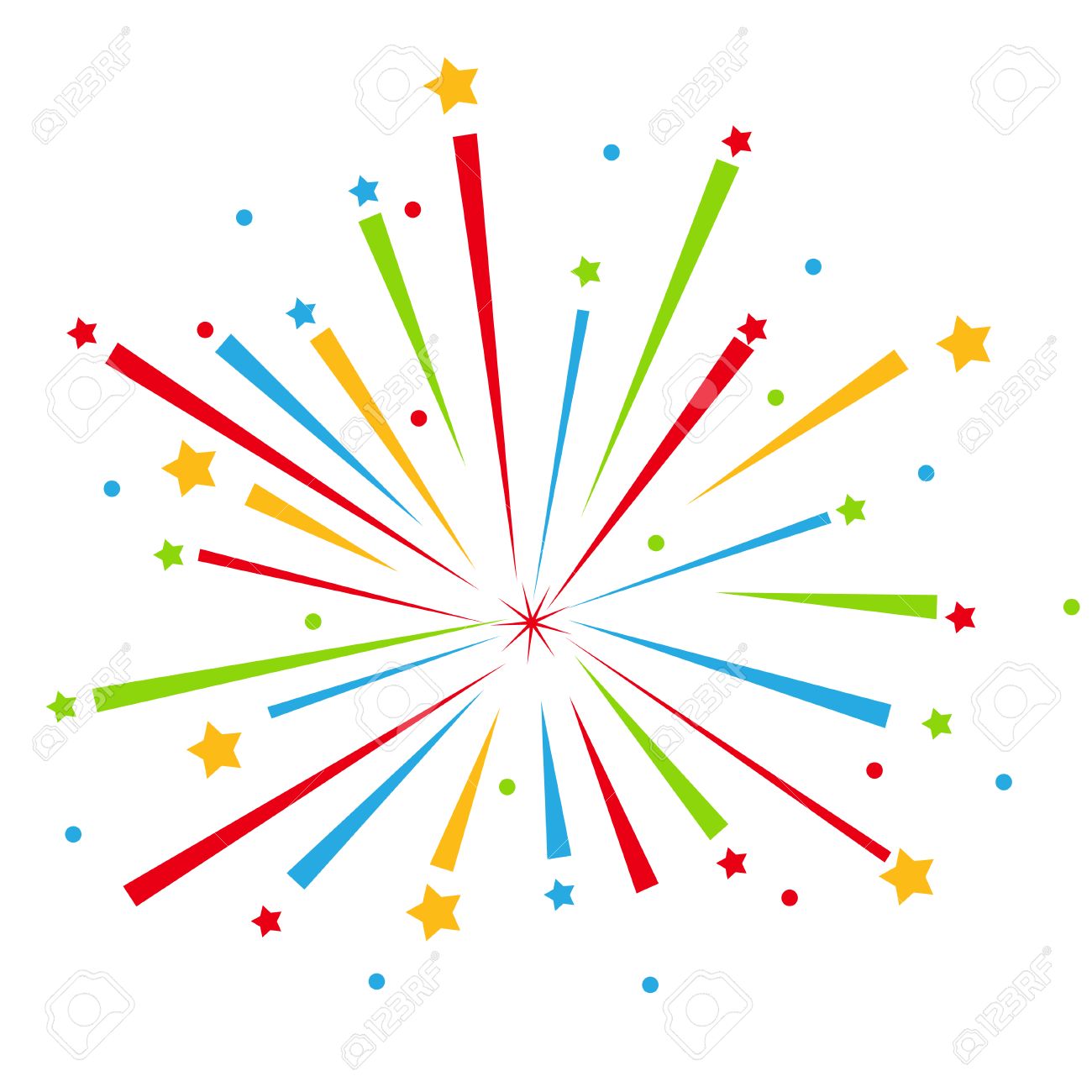 Fireworks Vector Royalty Free Cliparts Vectors And Stock Illustration Image 38193096