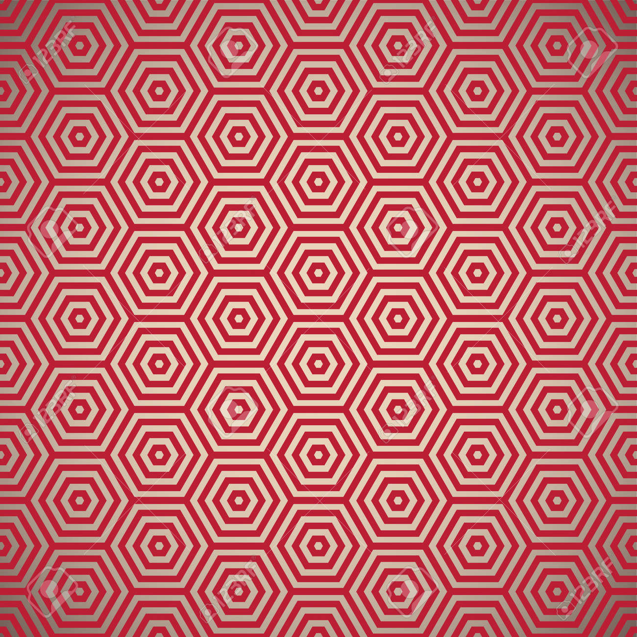 Retro inspired red seamless background pattern design - 9751486 Retro inspired red seamless background pattern design - 9751486