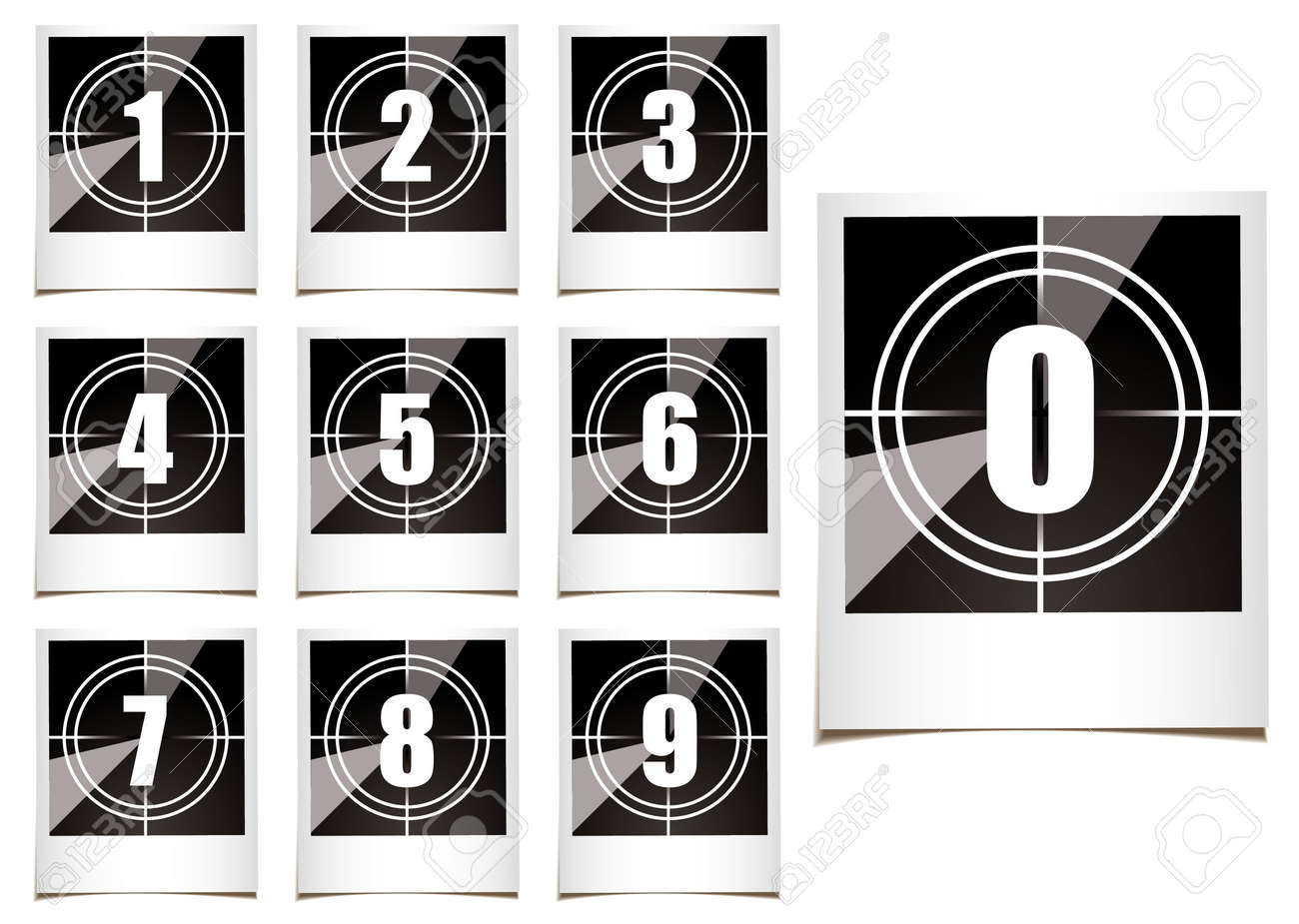 count down numbers
