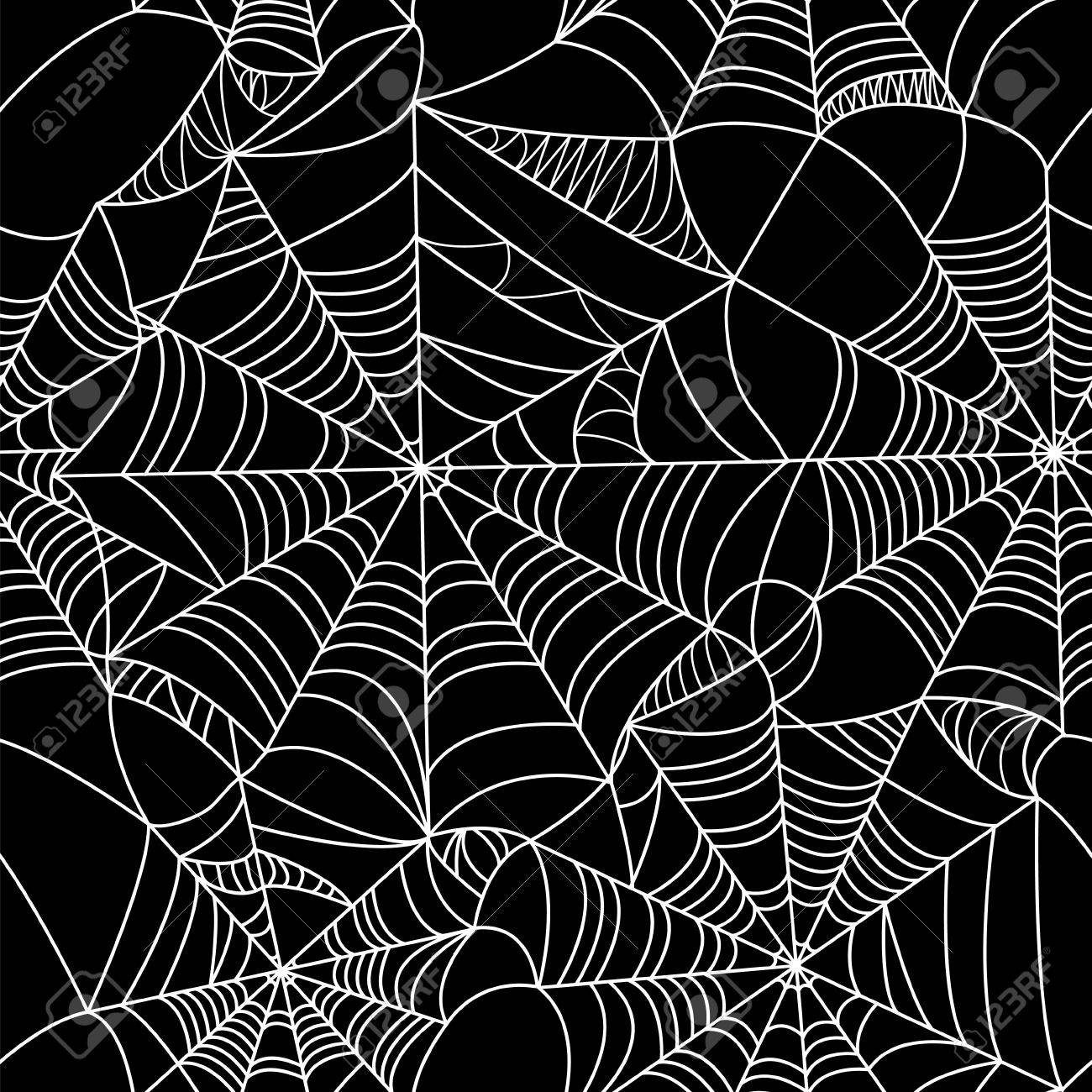 halloween spider web seamless pattern royalty free cliparts vectors
