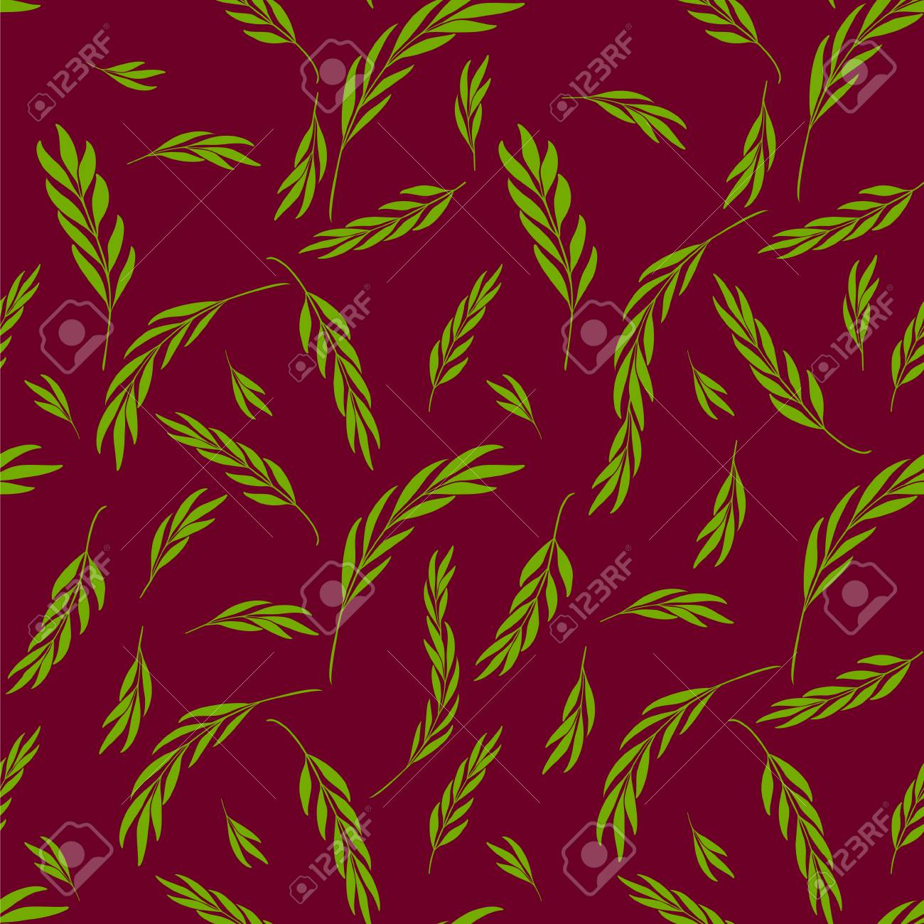 Patron Transparente De Vector Fondo Elegante Floral Suave Natural