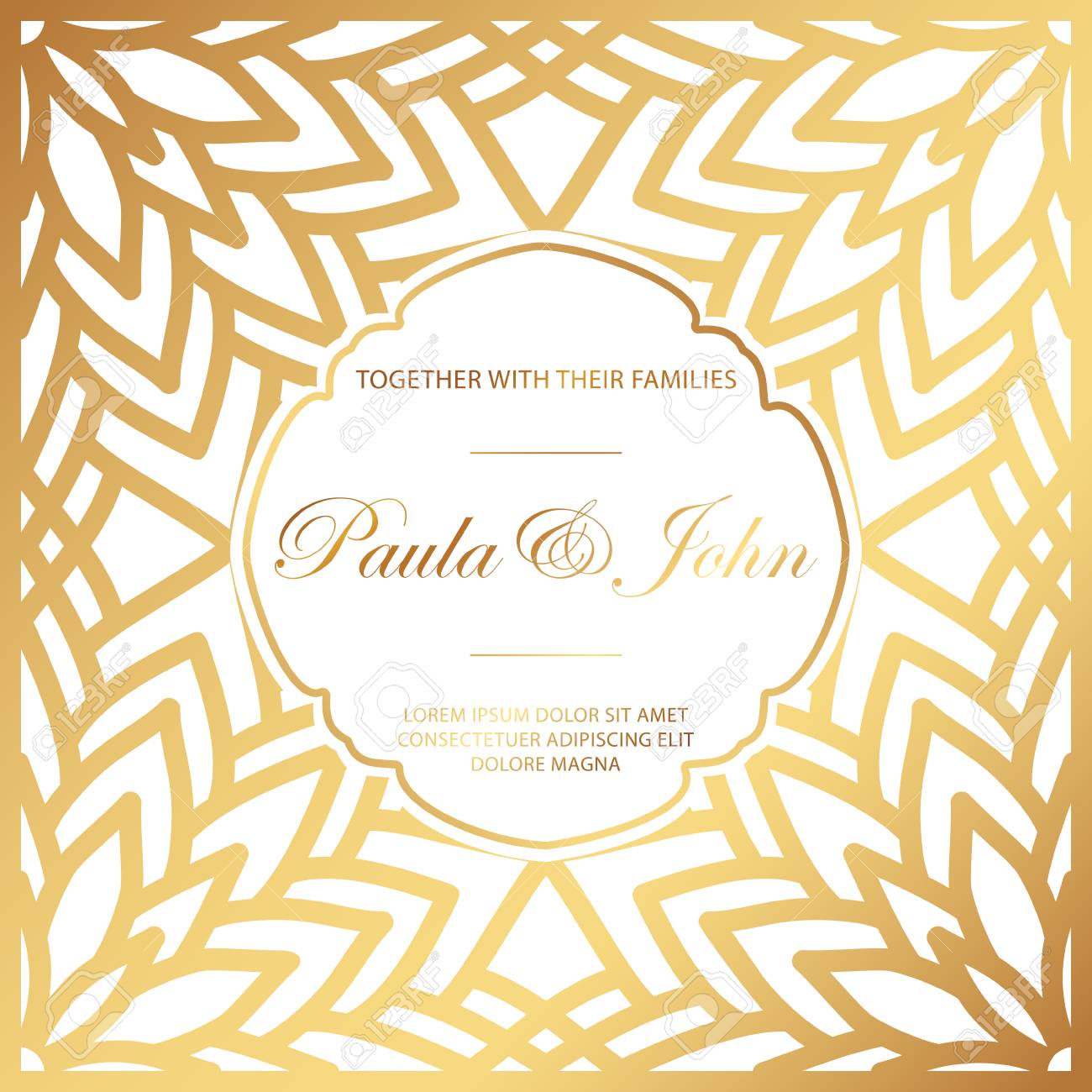 stylish gold and white wedding card royal vintage wedding white wedding release date
