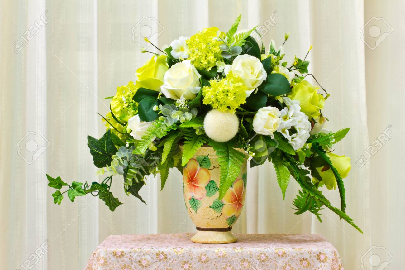 Bouquet De Fleurs En Tissu