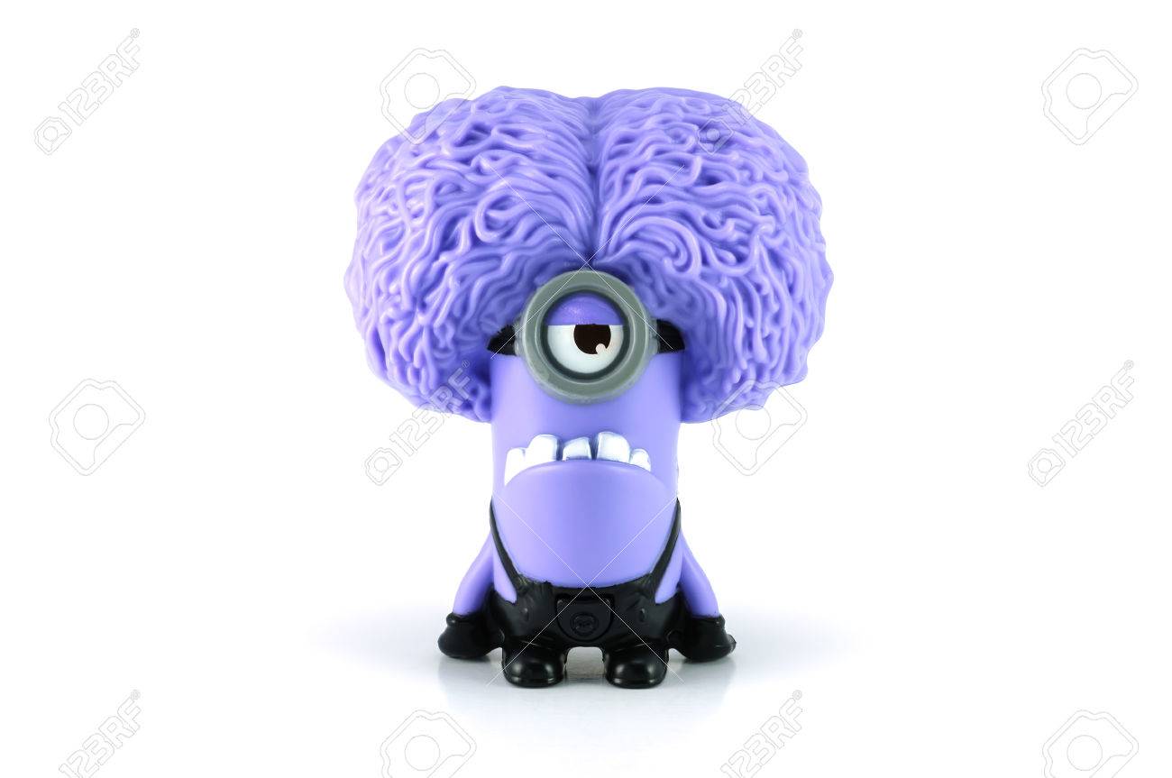 purple minion toy