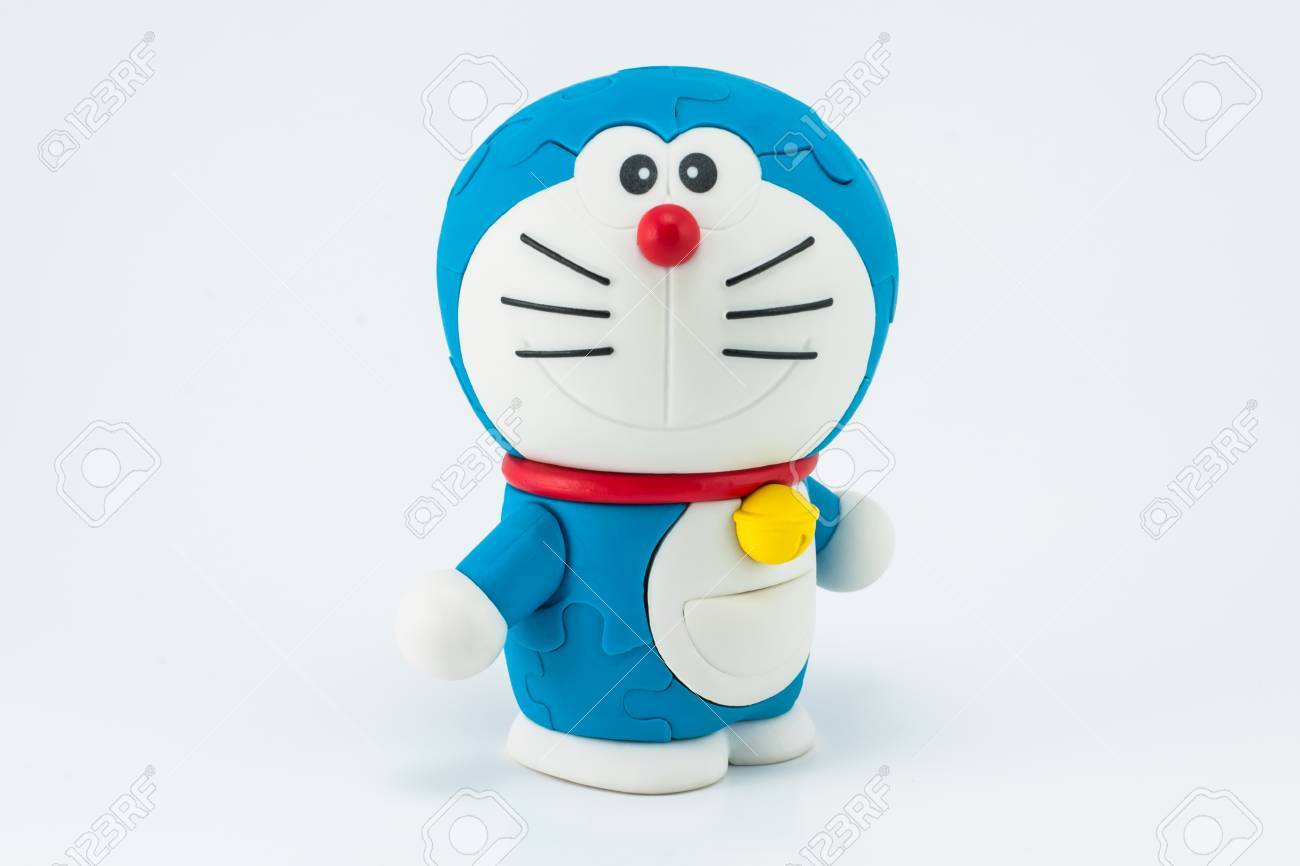bangkok thailand may 01 2014 jigsaw doraemon 3d this is