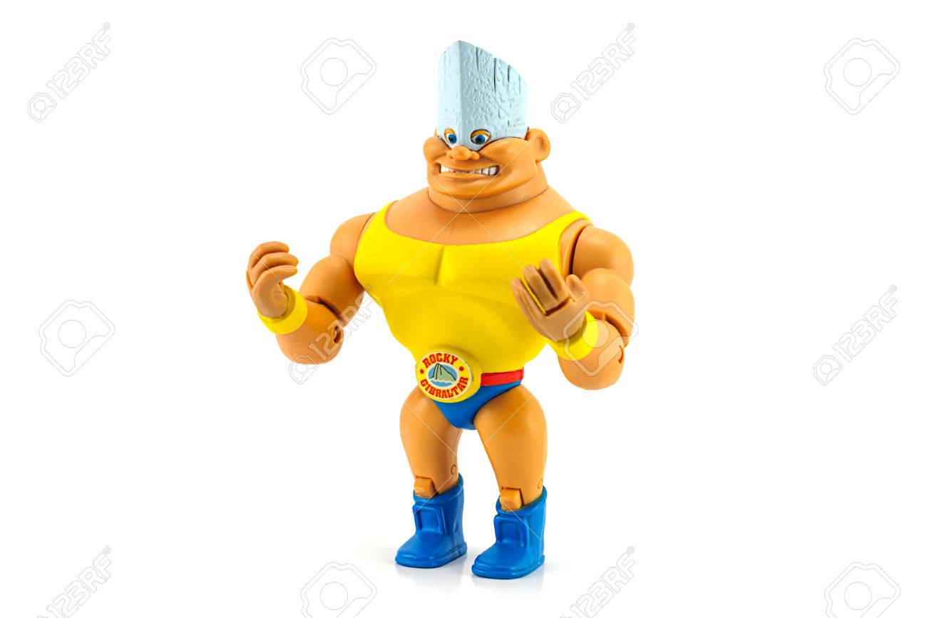 バンコク タイ王国 14 年 7 月 31 日 ロッキー ジブラルタル ヘビー級レスラー キャラクター ディズニーのピクサー スタジオでトイ ストーリー映画 の写真素材 画像素材 Image