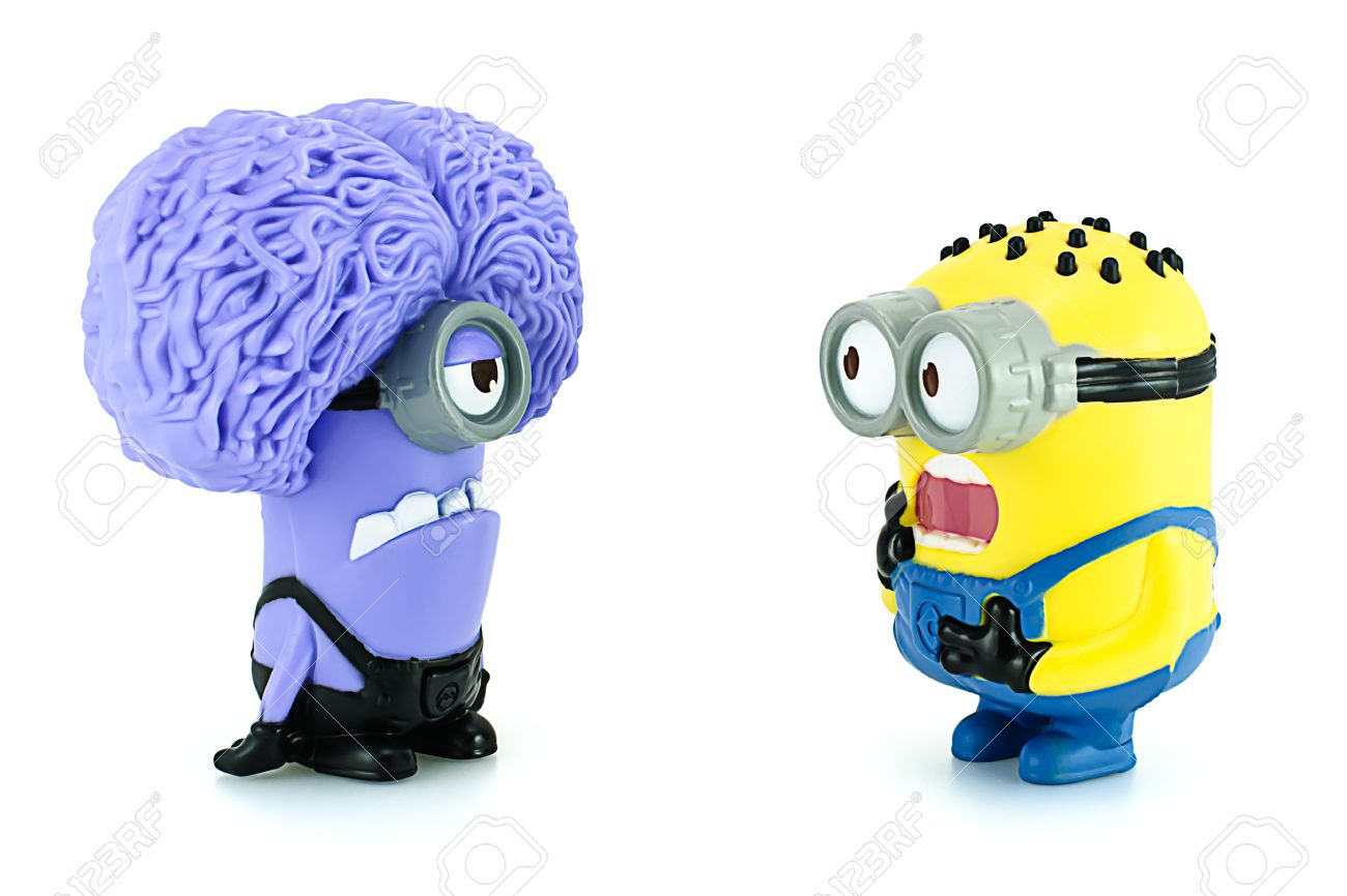 purple minion toy