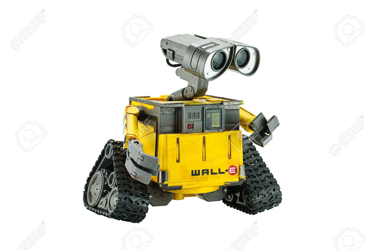 バンコク タイ王国 15 年 3 月 1 日 壁 E ロボット グッズ文字形式のウォーリー アニメーション映画ディズニー ピクサー スタジオで の写真素材 画像素材 Image