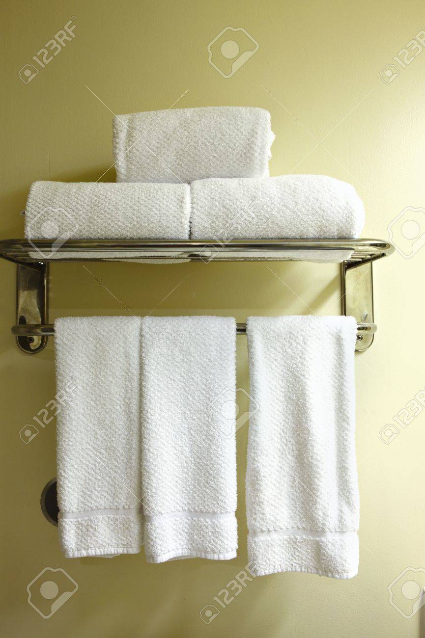 a towel rack