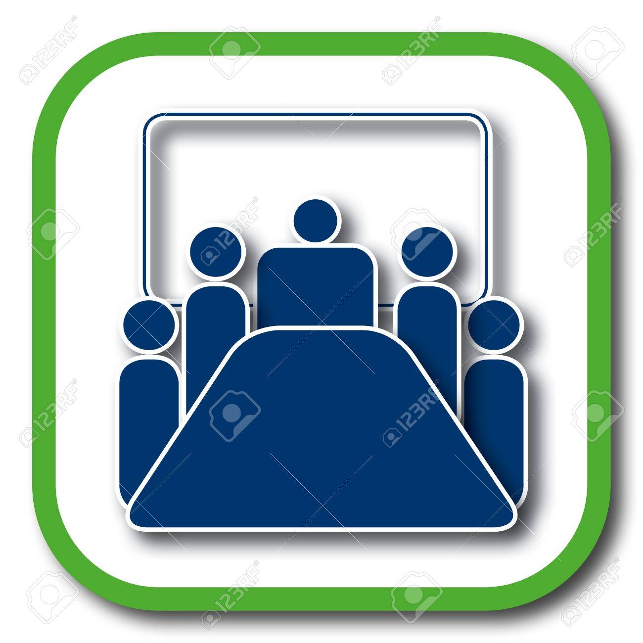 Conference Room Icon Royalty Free SVG, Cliparts, Vectors, and Stock  Illustration. Image 19331857., image size:1300x1300