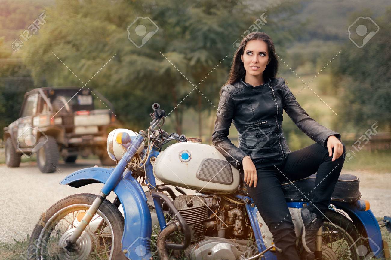 retro motorcycle leathers