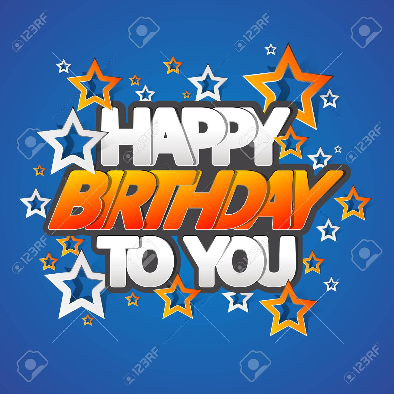 Happy Birthday Greeting Card Vector Illustration - 149515035 Happy Birthday Greeting Card Vector Illustration - 149515035