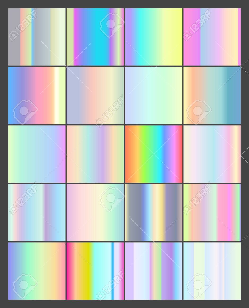 Set Of Vector Holographic Linear Gradients Squeres With In Royalty Free Cliparts Vectors And Stock Illustration Image Set Of Vector Holographic Linear Gradients Squeres With In Royalty Free Cliparts Vectors And Stock Illustration Image