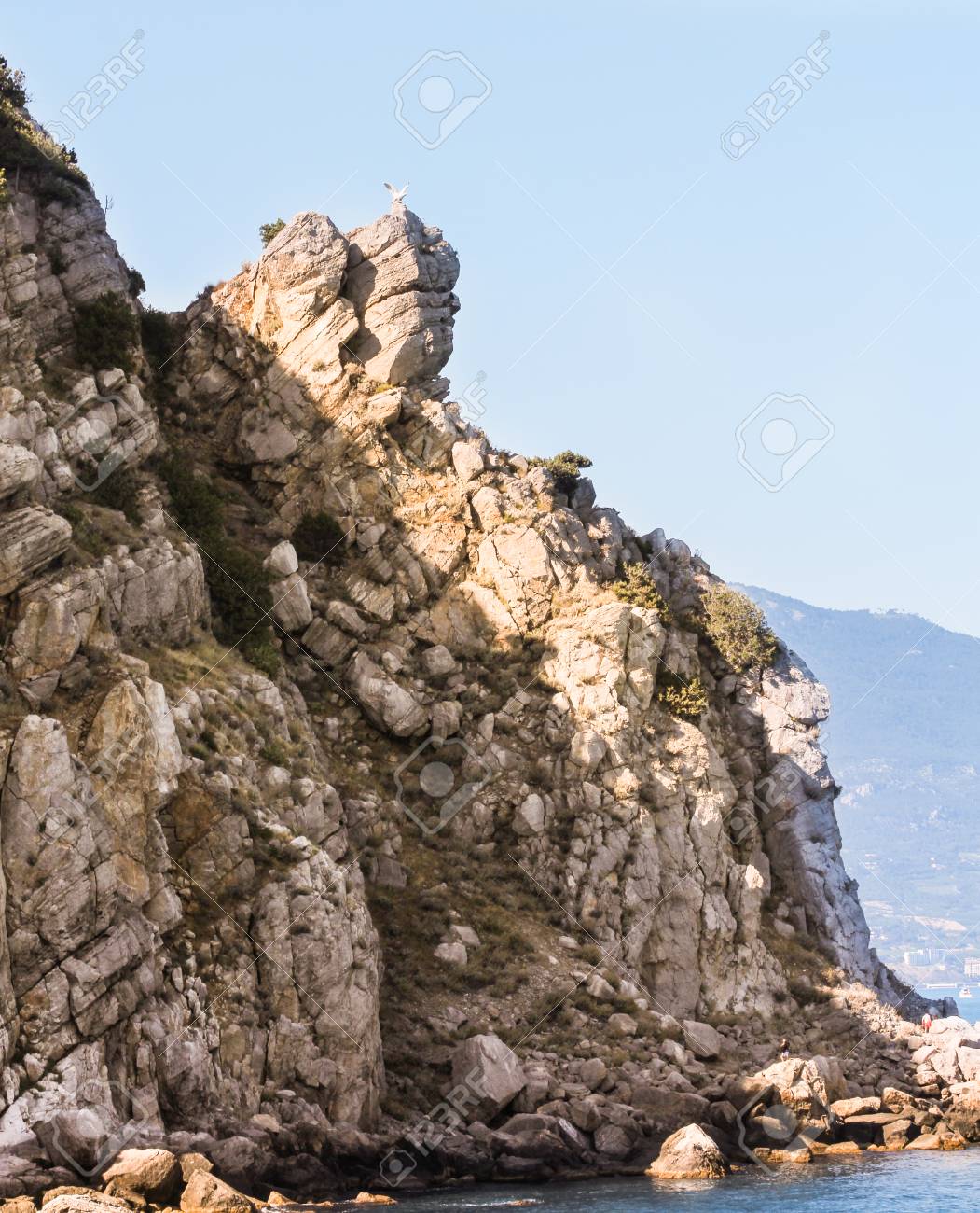 Sheer Rock Rocks. Stock Photo, Picture 